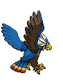 #628 Braviary sprite Posterior Shiny