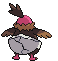 #629 Vullaby sprite Posterior Shiny