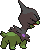#633 Deino sprite Posterior Shiny