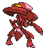 #649 Genesect sprite Posterior Shiny